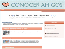Tablet Screenshot of conoceramigos.net